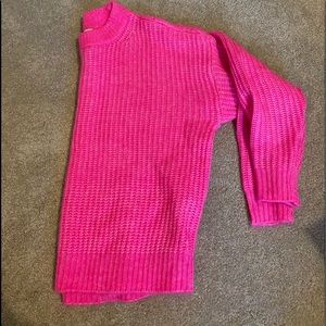 Neon crew neck sweater